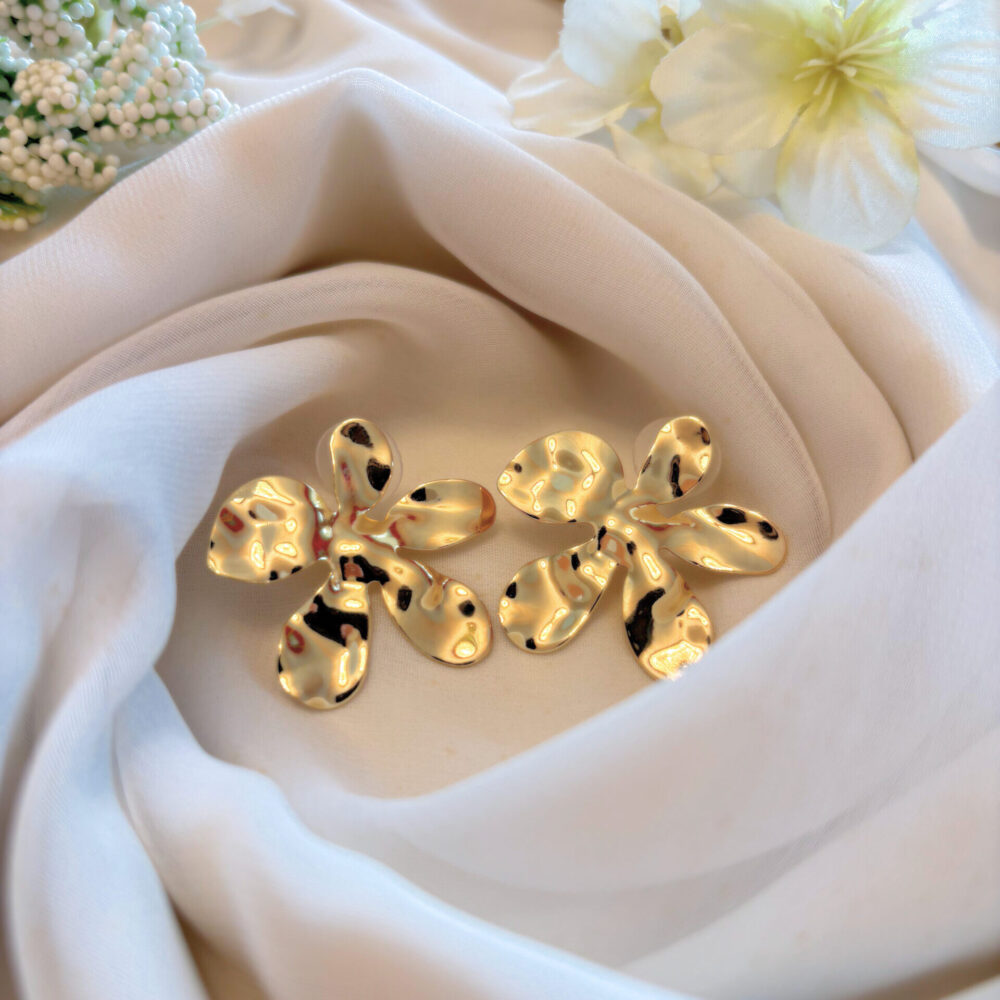 Boucles d'oreilles Fleur