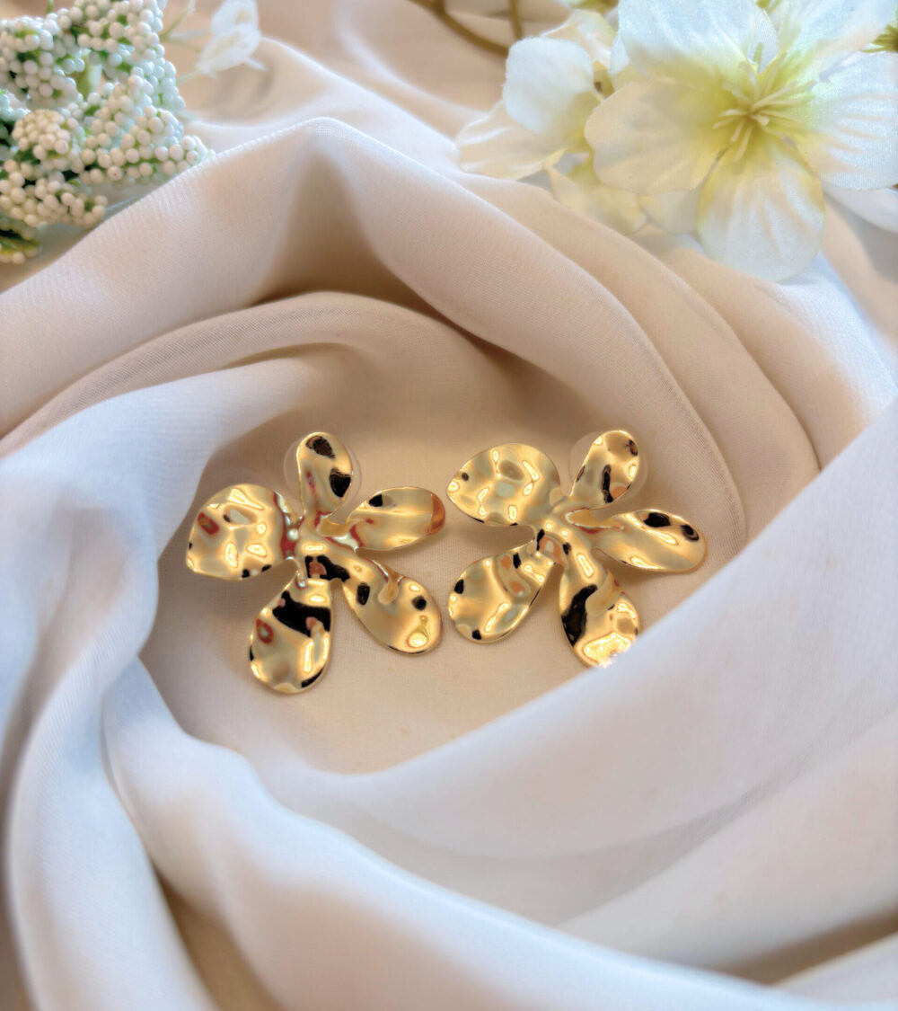 Boucles d'oreilles Fleur