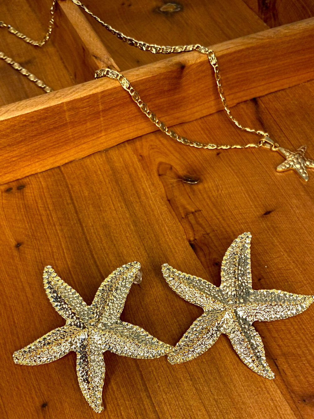 Boucles d'oreilles Étoile de mer – Image 2