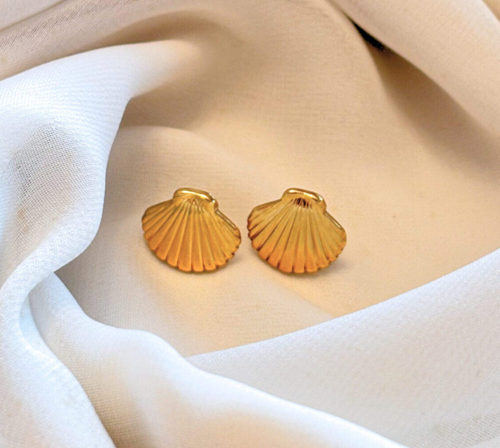 Boucles d'oreilles Coquillage