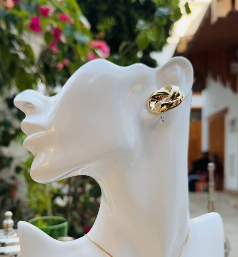 Boucles d'oreilles Nœud – Image 2