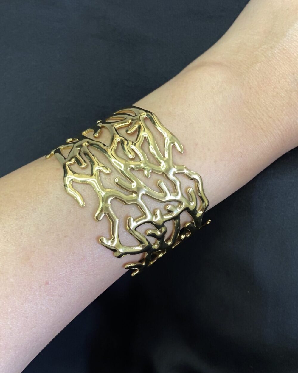 Bracelet manchette Corail – Image 2