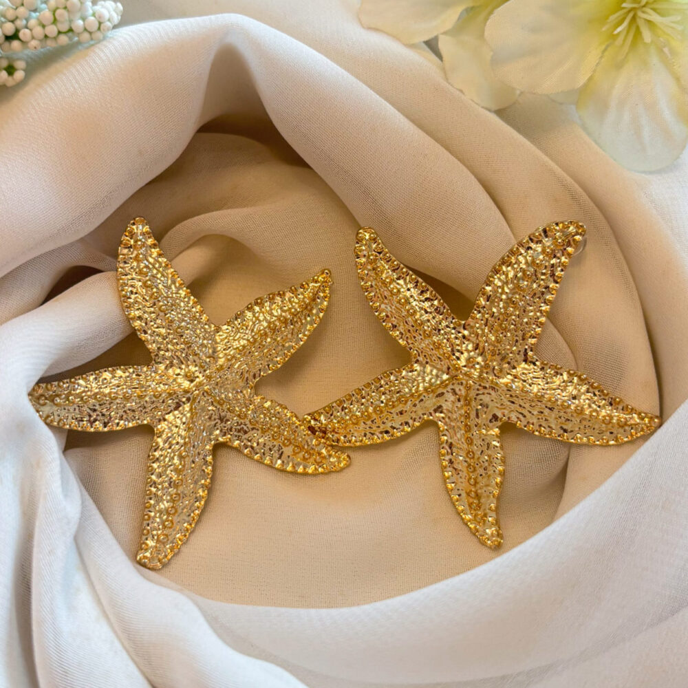 Boucles d'oreilles Étoile de mer