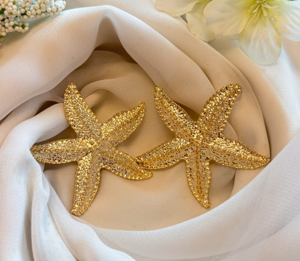 Boucles d'oreilles Étoile de mer