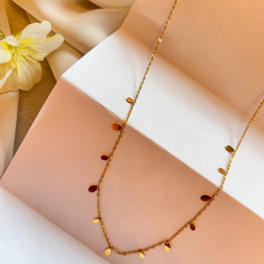 Collier Gouttes d'eau