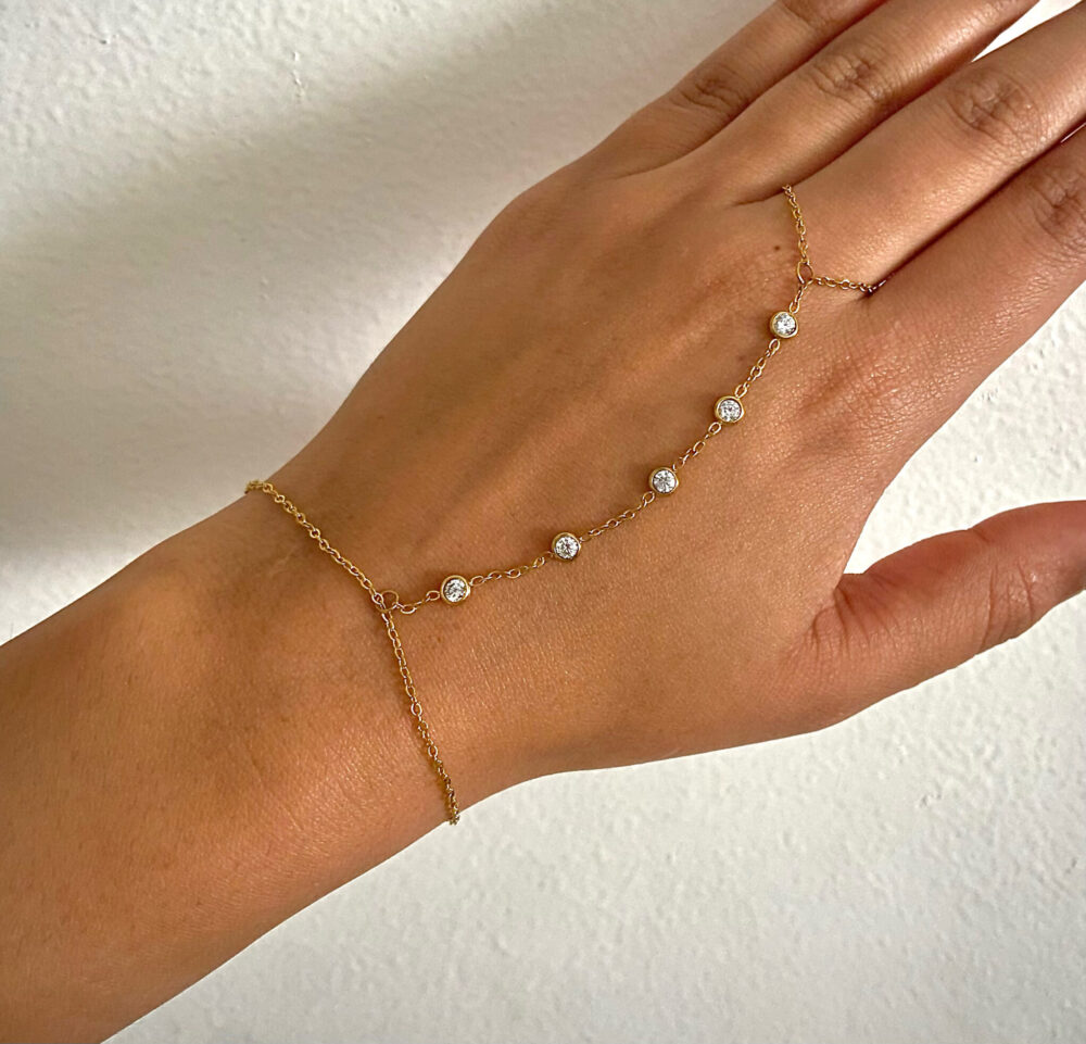 Bracelet bague Diya