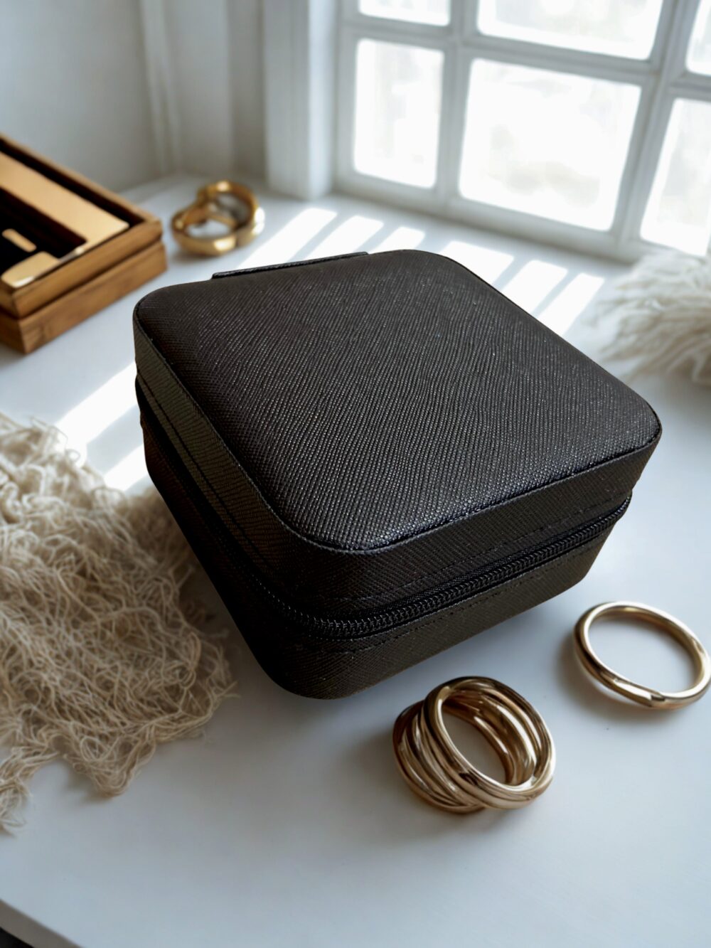 Boite à bijoux - Noir élégant – Image 2